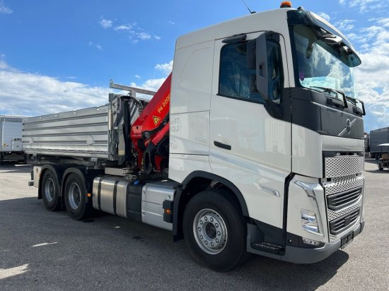 Volvo FH 500 3-Seiten Kipper mit Palfinger PK22002EH, Retarder - Φορτηγό ανατρεπόμενο: φωτογραφία 3 Volvo FH 500 3-Seiten Kipper mit Palfinger PK22002EH, Retarder - Φορτηγό ανατρεπόμενο: φωτογραφία 3