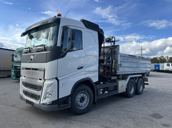 Volvo FH 500 3-Seiten Meiller Kipper mit Palfinger PK22002EH, Retarder, - Φορτηγό ανατρεπόμενο: φωτογραφία 1 Volvo FH 500 3-Seiten Meiller Kipper mit Palfinger PK22002EH, Retarder, - Φορτηγό ανατρεπόμενο: φωτογραφία 1
