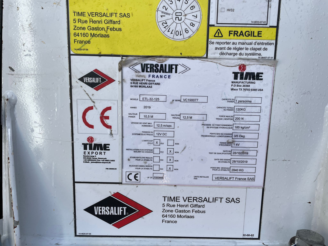 Μίσθωση  Renault Master Hubarbeitsbühne Time Versalift ETL-32-125 Renault Master Hubarbeitsbühne Time Versalift ETL-32-125: φωτογραφία 9