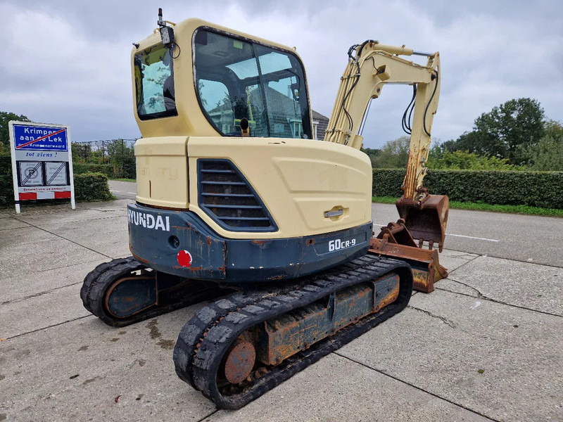 Hyundai Robex CR60-9 met airco en 3 bakken - Μίνι εκσκαφέας: φωτογραφία 4 Hyundai Robex CR60-9 met airco en 3 bakken - Μίνι εκσκαφέας: φωτογραφία 4