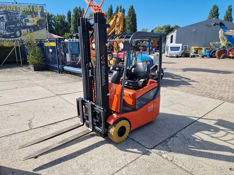 Toyota 1500 kg. elektrisch hefhoogte 5.00m. - Ηλεκτροκίνητο περονοφόρο: φωτογραφία 2 Toyota 1500 kg. elektrisch hefhoogte 5.00m. - Ηλεκτροκίνητο περονοφόρο: φωτογραφία 2
