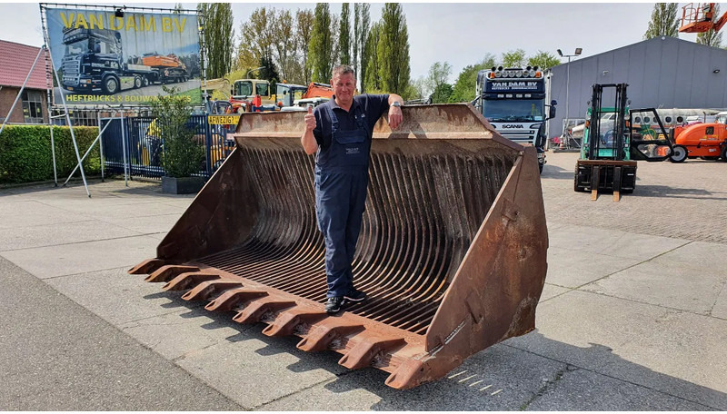 Zeer zware puinbak dubbele Caterpillar aansluiting - Κουβάς για Κατασκευή μηχανήματα: φωτογραφία 2 Zeer zware puinbak dubbele Caterpillar aansluiting - Κουβάς για Κατασκευή μηχανήματα: φωτογραφία 2