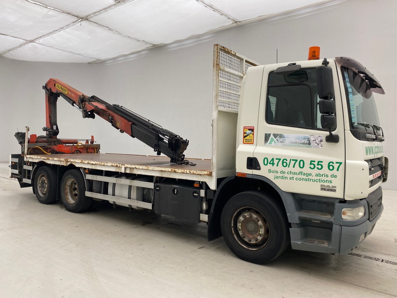 DAF CF75.250 - 6x2 - Φορτηγό με ανοιχτή καρότσα, Φορτηγό με γερανό: φωτογραφία 3 DAF CF75.250 - 6x2 - Φορτηγό με ανοιχτή καρότσα, Φορτηγό με γερανό: φωτογραφία 3