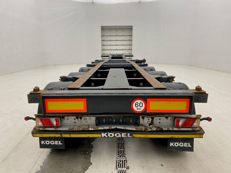 Kögel Polyvalent skelet 20-30-40 ft - Επικαθήμενο μεταφοράς εμπορευματοκιβωτίων/ Κινητό αμάξωμα: φωτογραφία 4 Kögel Polyvalent skelet 20-30-40 ft - Επικαθήμενο μεταφοράς εμπορευματοκιβωτίων/ Κινητό αμάξωμα: φωτογραφία 4