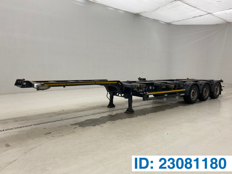 Kögel Polyvalent skelet 20-30-40 ft - Επικαθήμενο μεταφοράς εμπορευματοκιβωτίων/ Κινητό αμάξωμα: φωτογραφία 1 Kögel Polyvalent skelet 20-30-40 ft - Επικαθήμενο μεταφοράς εμπορευματοκιβωτίων/ Κινητό αμάξωμα: φωτογραφία 1