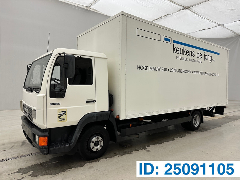 MAN 8.163 - Φορτηγό κόφα: φωτογραφία 1 MAN 8.163 - Φορτηγό κόφα: φωτογραφία 1