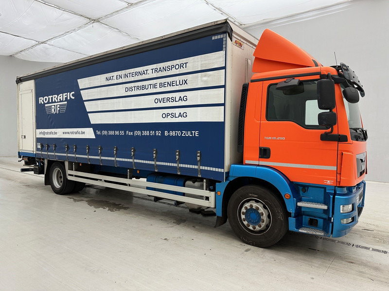 MAN TGM 18.290 - Φορτηγό μουσαμάς: φωτογραφία 3 MAN TGM 18.290 - Φορτηγό μουσαμάς: φωτογραφία 3