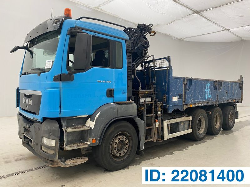 MAN TGS 35.400 - 8x4* - Φορτηγό ανατρεπόμενο, Φορτηγό με γερανό: φωτογραφία 1 MAN TGS 35.400 - 8x4* - Φορτηγό ανατρεπόμενο, Φορτηγό με γερανό: φωτογραφία 1