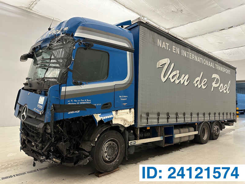 Mercedes-Benz Actros 2642 - 6x2 - Φορτηγό μουσαμάς: φωτογραφία 1 Mercedes-Benz Actros 2642 - 6x2 - Φορτηγό μουσαμάς: φωτογραφία 1