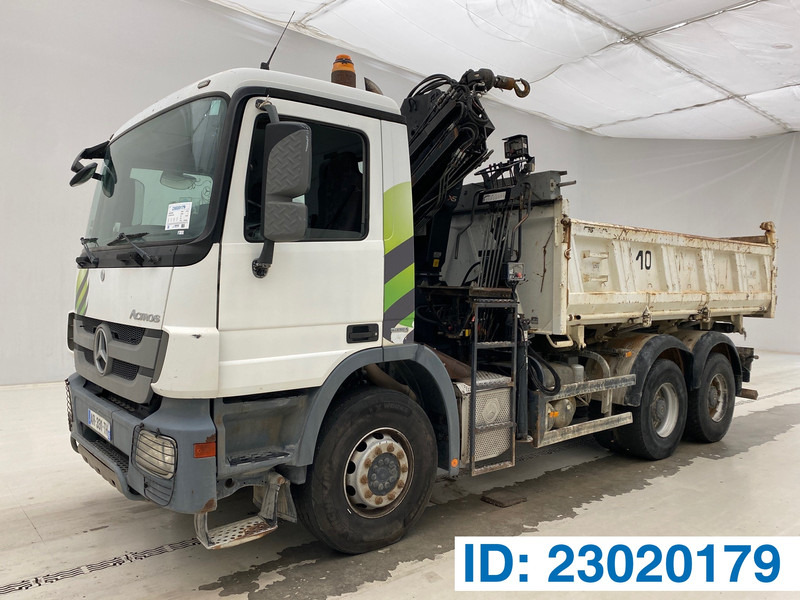 Mercedes-Benz Actros 3336 - 6x4 - Φορτηγό ανατρεπόμενο, Φορτηγό με γερανό: φωτογραφία 1 Mercedes-Benz Actros 3336 - 6x4 - Φορτηγό ανατρεπόμενο, Φορτηγό με γερανό: φωτογραφία 1