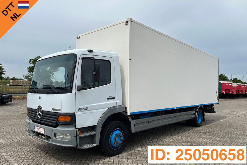 Mercedes-Benz Atego 1218 - Φορτηγό κόφα: φωτογραφία 1 Mercedes-Benz Atego 1218 - Φορτηγό κόφα: φωτογραφία 1