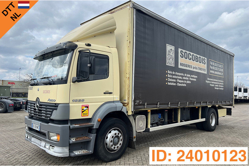 Mercedes-Benz Atego 1828 - Φορτηγό μουσαμάς: φωτογραφία 1 Mercedes-Benz Atego 1828 - Φορτηγό μουσαμάς: φωτογραφία 1