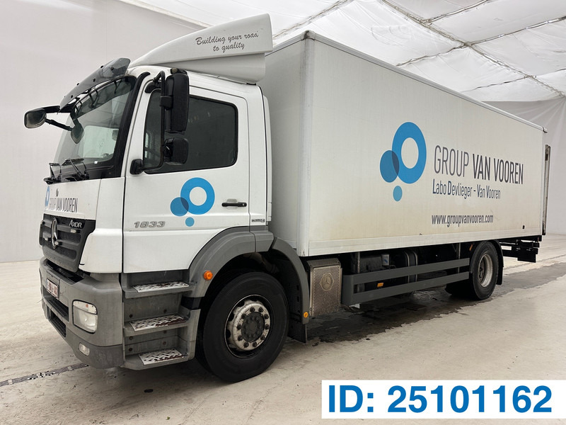 Mercedes-Benz Axor 1833 - Φορτηγό κόφα: φωτογραφία 1 Mercedes-Benz Axor 1833 - Φορτηγό κόφα: φωτογραφία 1