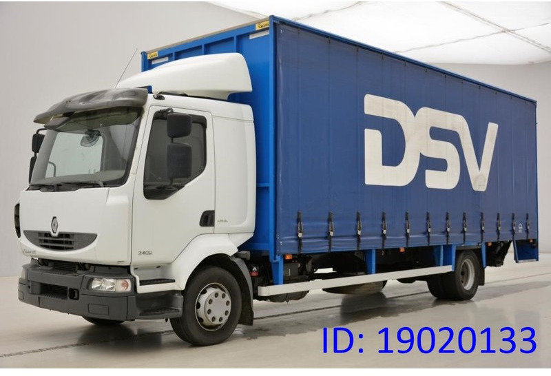 Renault Midlum 240 DXi* - Φορτηγό μουσαμάς: φωτογραφία 1 Renault Midlum 240 DXi* - Φορτηγό μουσαμάς: φωτογραφία 1