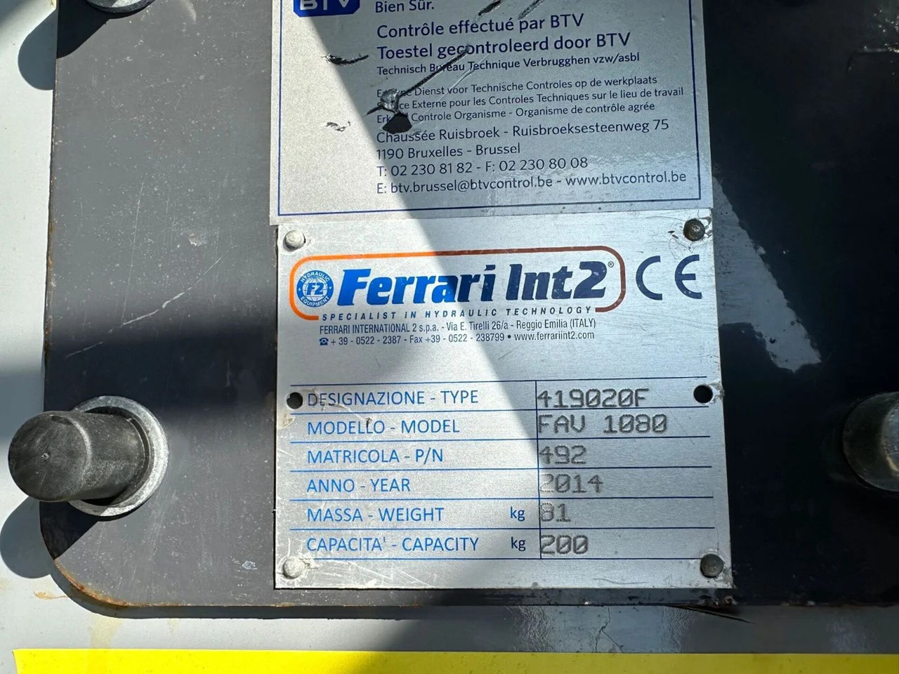 Φορτηγό με γερανό DAF CF 330 6X2 MKG HLK 341 SHP A8 KRAAN/KRAN/CANE/GR: φωτογραφία 28