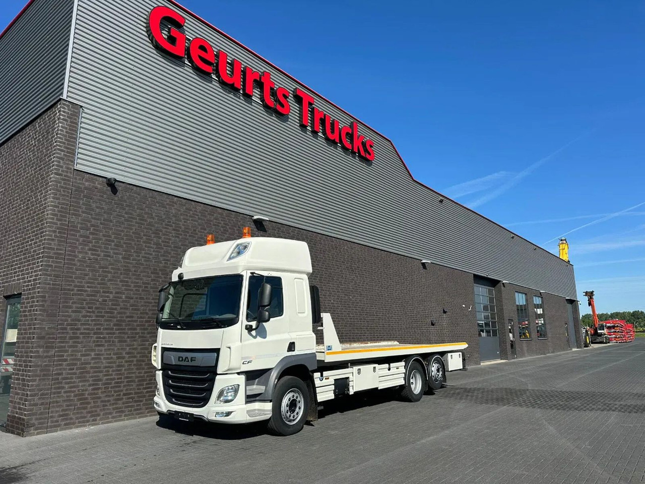 DAF CF 410 6X2 M4SN3 OPRIJWAGEN / MACHINE TRANSPORTE - Φορτηγό αυτοκινητάμαξα: φωτογραφία 2 DAF CF 410 6X2 M4SN3 OPRIJWAGEN / MACHINE TRANSPORTE - Φορτηγό αυτοκινητάμαξα: φωτογραφία 2