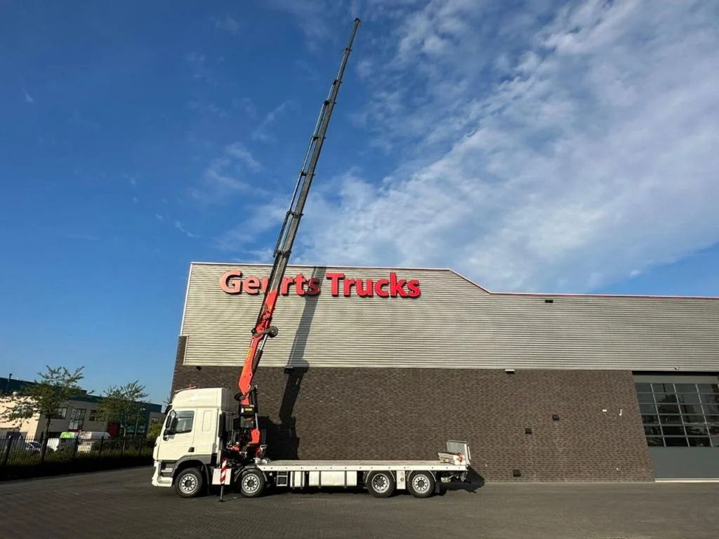 DAF CF 450 8X2 OPRIJWAGEN/MACHINE TRANSPORTER + PALF - Φορτηγό με γερανό, Φορτηγό με ανοιχτή καρότσα: φωτογραφία 4 DAF CF 450 8X2 OPRIJWAGEN/MACHINE TRANSPORTER + PALF - Φορτηγό με γερανό, Φορτηγό με ανοιχτή καρότσα: φωτογραφία 4