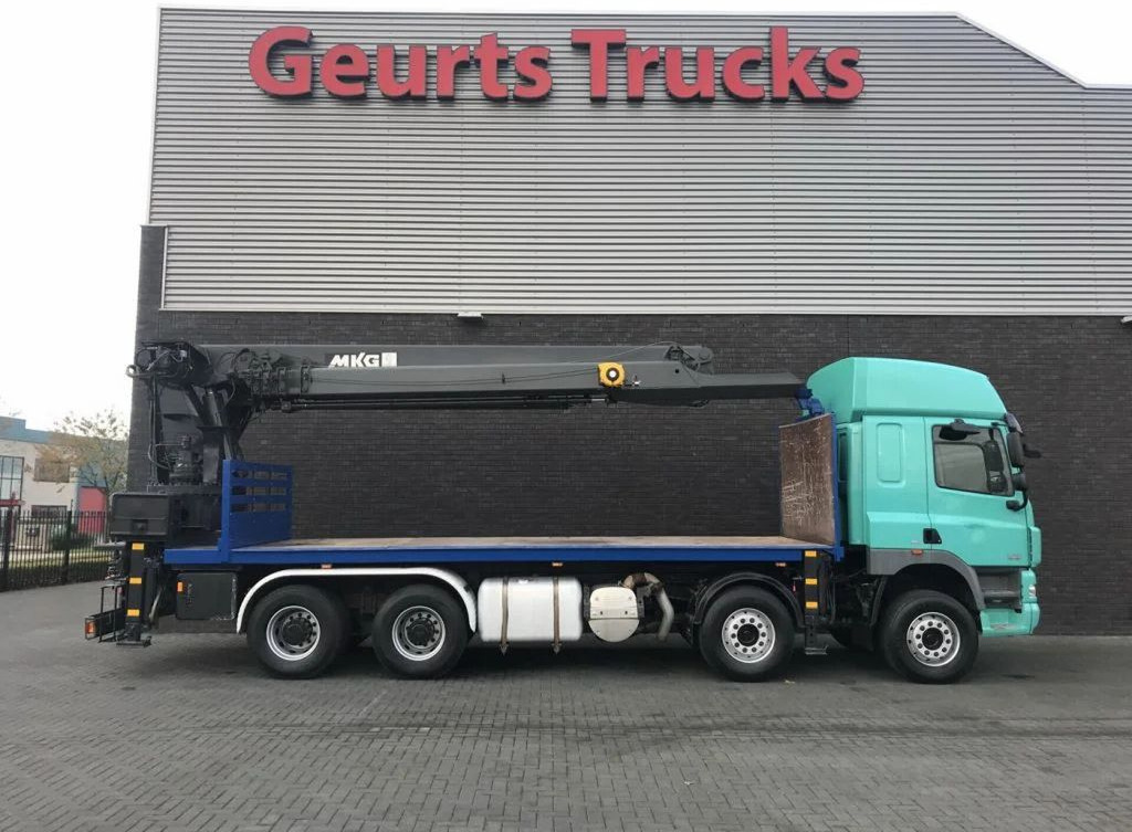 DAF CF 460 8X4 + MKG HMK 401/kran/kraan/Montagekran/ - Φορτηγό με γερανό, Φορτηγό με ανοιχτή καρότσα: φωτογραφία 4 DAF CF 460 8X4 + MKG HMK 401/kran/kraan/Montagekran/ - Φορτηγό με γερανό, Φορτηγό με ανοιχτή καρότσα: φωτογραφία 4