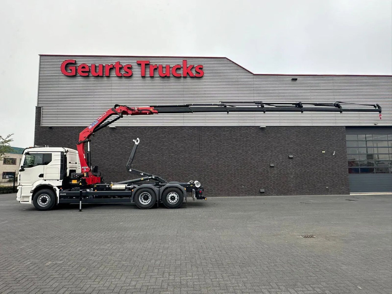 MAN TGS 26.520 6X4H-4 BL NEW MODEL + MEILLER HAAKARM - Φορτηγό φόρτωσης γάντζου, Φορτηγό με γερανό: φωτογραφία 1 MAN TGS 26.520 6X4H-4 BL NEW MODEL + MEILLER HAAKARM - Φορτηγό φόρτωσης γάντζου, Φορτηγό με γερανό: φωτογραφία 1