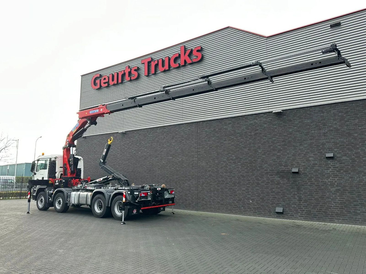 MAN TGS 35.460 8X4 BL+ HYVA 18.55.S HAAKARMSYSTEEM E - Φορτηγό φόρτωσης γάντζου, Φορτηγό με γερανό: φωτογραφία 3 MAN TGS 35.460 8X4 BL+ HYVA 18.55.S HAAKARMSYSTEEM E - Φορτηγό φόρτωσης γάντζου, Φορτηγό με γερανό: φωτογραφία 3