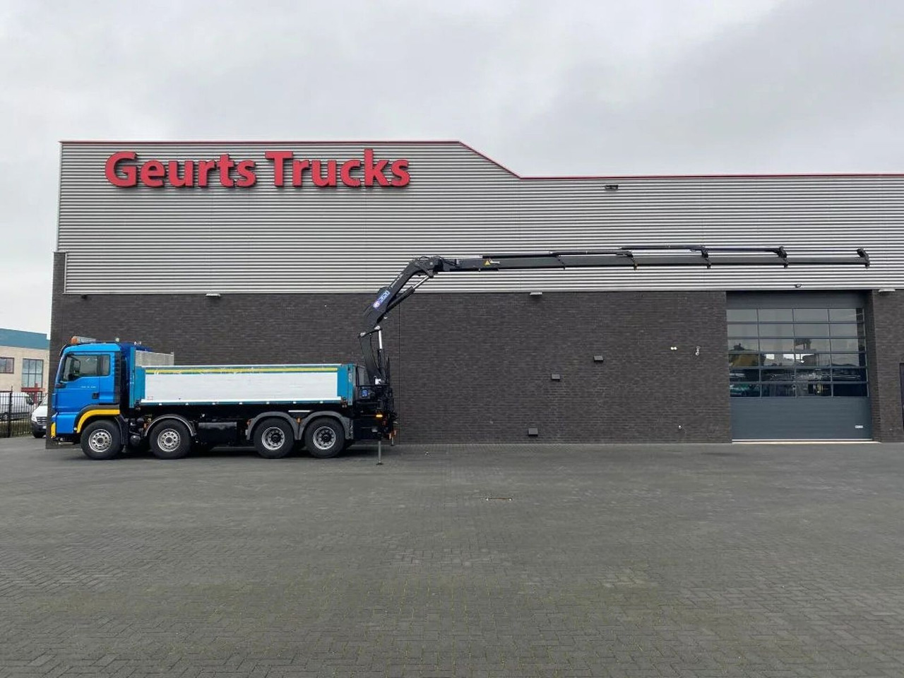 MAN TGS 35.480 8X4 KIPPER/TIPPER + HMF 2620-K5 KRAAN - Φορτηγό ανατρεπόμενο, Φορτηγό με γερανό: φωτογραφία 5 MAN TGS 35.480 8X4 KIPPER/TIPPER + HMF 2620-K5 KRAAN - Φορτηγό ανατρεπόμενο, Φορτηγό με γερανό: φωτογραφία 5
