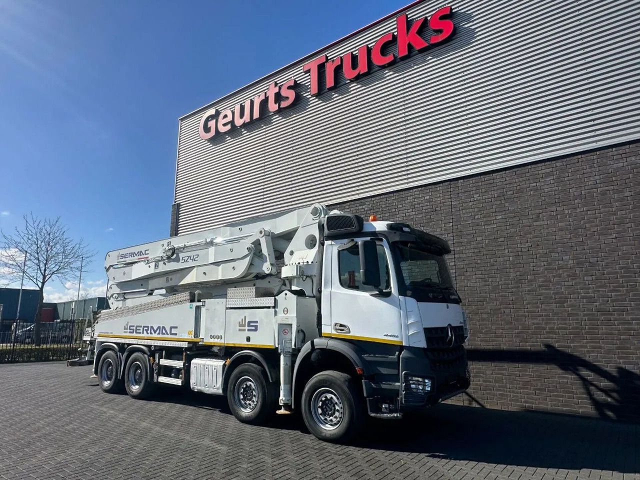 Mercedes-Benz Arocs 4451 8X4 + SERMAC 5Z42 BETONPOMP/BETONPUMP - Αντλία σκυροδέματος: φωτογραφία 5 Mercedes-Benz Arocs 4451 8X4 + SERMAC 5Z42 BETONPOMP/BETONPUMP - Αντλία σκυροδέματος: φωτογραφία 5