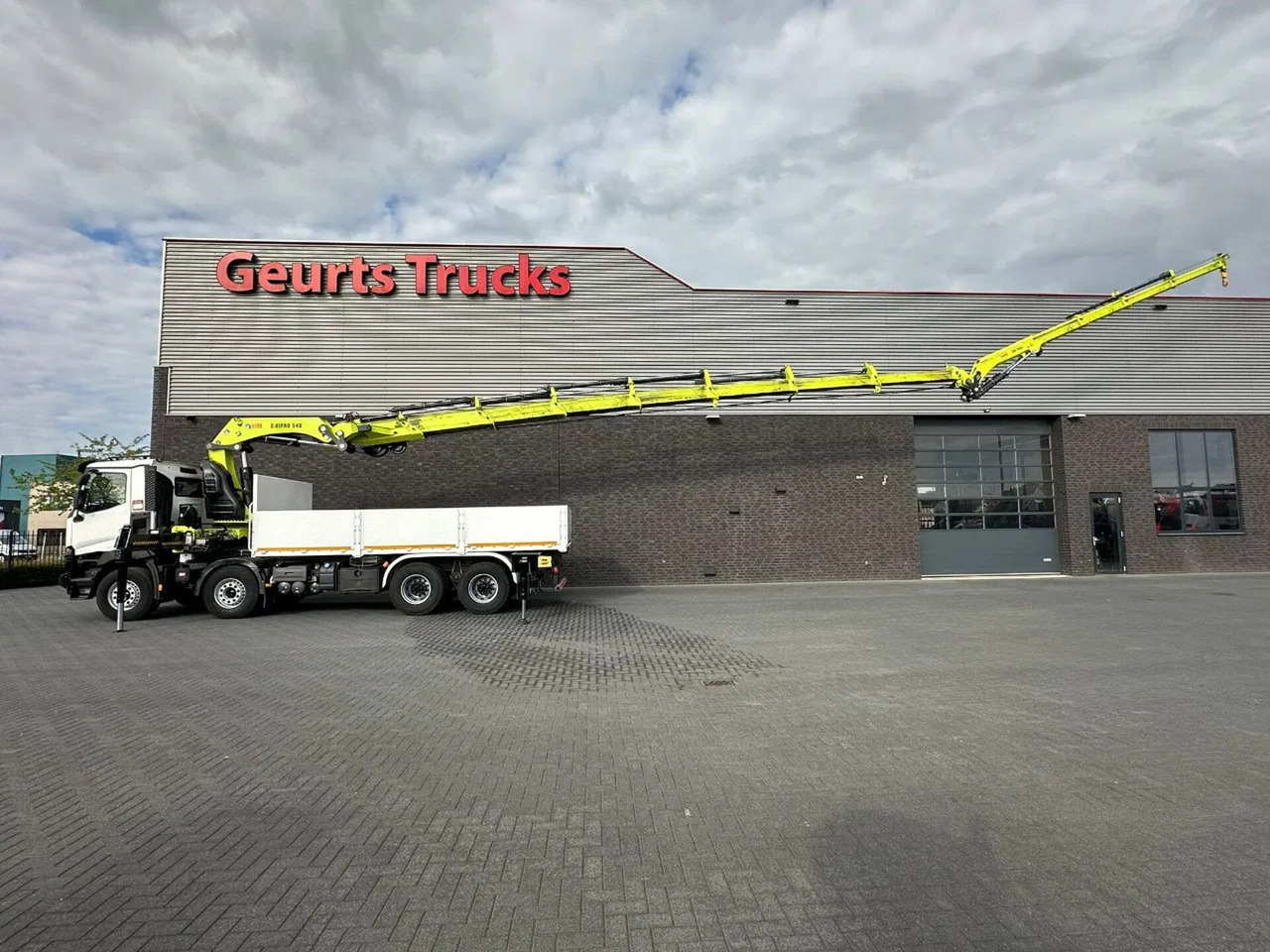 Renault C460 8X4 + HIAB X-HIPRO 548 E-7 MET JIB KRAAN / - Φορτηγό με γερανό: φωτογραφία 5 Renault C460 8X4 + HIAB X-HIPRO 548 E-7 MET JIB KRAAN / - Φορτηγό με γερανό: φωτογραφία 5