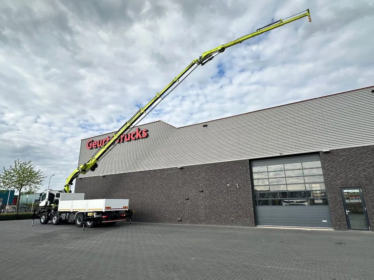 Renault C460 8X4 + HIAB X-HIPRO 548 E-7 MET JIB KRAAN / - Φορτηγό με γερανό: φωτογραφία 3 Renault C460 8X4 + HIAB X-HIPRO 548 E-7 MET JIB KRAAN / - Φορτηγό με γερανό: φωτογραφία 3