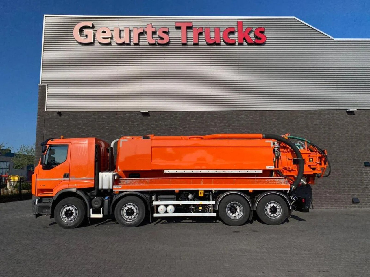 Renault Lander 430 8X2 STOKOTA VACUUM/HOGEDRUK /COMBI/KO - Όχημα εκκένωσης βόθρων: φωτογραφία 1 Renault Lander 430 8X2 STOKOTA VACUUM/HOGEDRUK /COMBI/KO - Όχημα εκκένωσης βόθρων: φωτογραφία 1