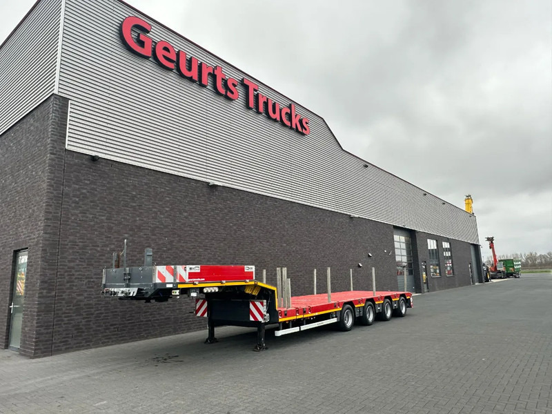 SCHEUERLE EUROAXLE 1T4 4 ASSER UITSCHUIFBARE SEMIE MET 12 TONS HYDRAULICHE EURO ASSEN HYDRAULICH GESTUURD SEMI-DIEPLADER / TIEFLADER / LO - Επικαθήμενο με χαμηλό δάπεδο: φωτογραφία 2 SCHEUERLE EUROAXLE 1T4 4 ASSER UITSCHUIFBARE SEMIE MET 12 TONS HYDRAULICHE EURO ASSEN HYDRAULICH GESTUURD SEMI-DIEPLADER / TIEFLADER / LO - Επικαθήμενο με χαμηλό δάπεδο: φωτογραφία 2