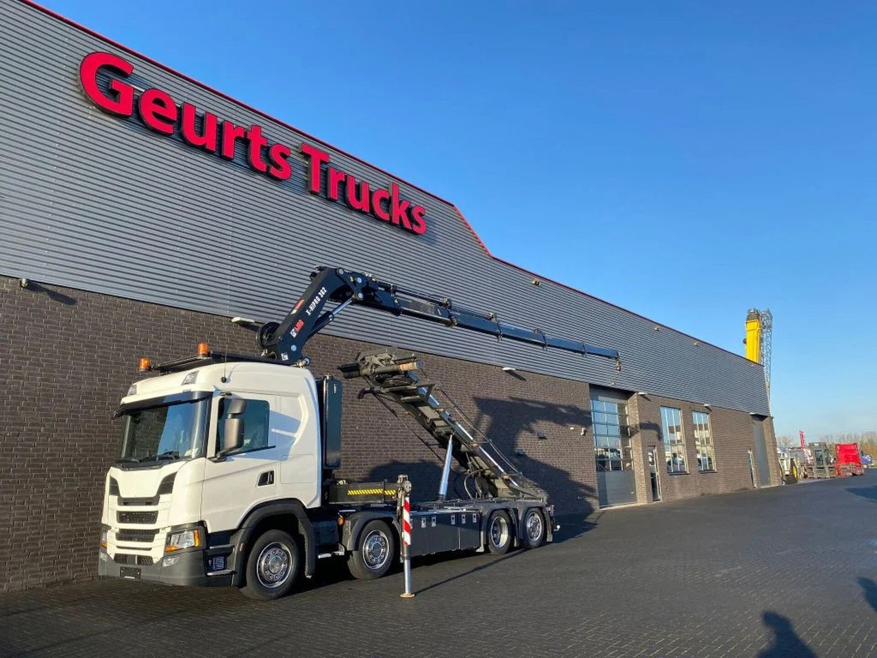 Scania G500 NGS 8X2 MET 3 ZIJDIGE KABELSYSTEEM + HIAB 3 - Φορτηγό φόρτωσης γάντζου, Φορτηγό με γερανό: φωτογραφία 2 Scania G500 NGS 8X2 MET 3 ZIJDIGE KABELSYSTEEM + HIAB 3 - Φορτηγό φόρτωσης γάντζου, Φορτηγό με γερανό: φωτογραφία 2