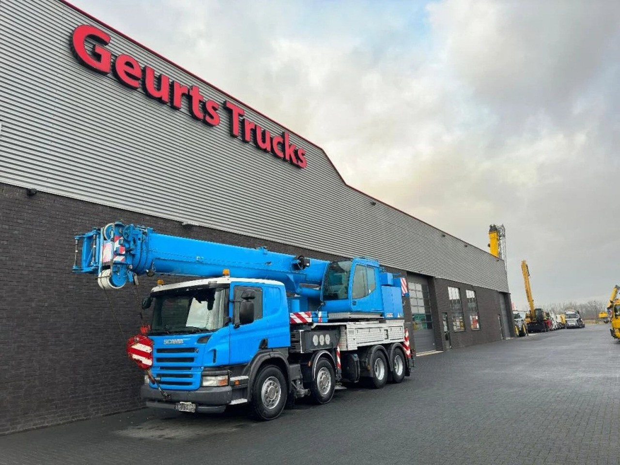 Scania P420 8X4 + FAUN HK 40 + JIB KRAAN/KRAN/CRANE/GRU - Φορτηγό με γερανό: φωτογραφία 2 Scania P420 8X4 + FAUN HK 40 + JIB KRAAN/KRAN/CRANE/GRU - Φορτηγό με γερανό: φωτογραφία 2