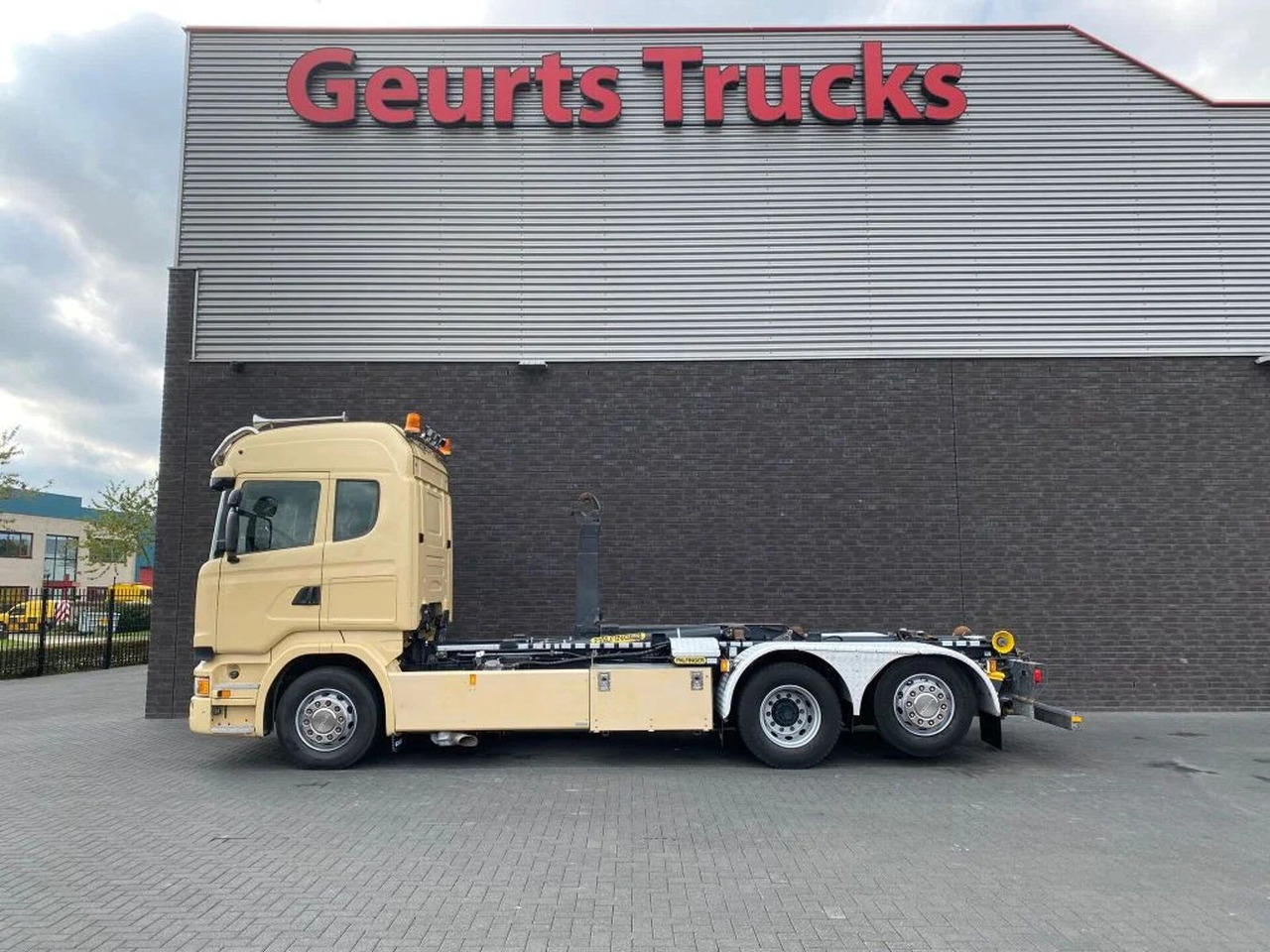 Scania R450 6X2 + PALFINGER HAAKARMSYSTEEM/ABROLLKIPPER - Φορτηγό φόρτωσης γάντζου: φωτογραφία 2 Scania R450 6X2 + PALFINGER HAAKARMSYSTEEM/ABROLLKIPPER - Φορτηγό φόρτωσης γάντζου: φωτογραφία 2