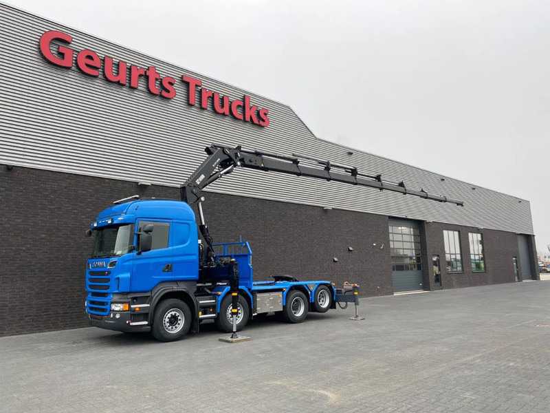 Scania R560 V8 8X2 TREKKER/BAKWAGEN + HIAB 477E-8 HIPRO KRAAN/KRAN/CRANE/GRUA - Φορτηγό με γερανό: φωτογραφία 4 Scania R560 V8 8X2 TREKKER/BAKWAGEN + HIAB 477E-8 HIPRO KRAAN/KRAN/CRANE/GRUA - Φορτηγό με γερανό: φωτογραφία 4