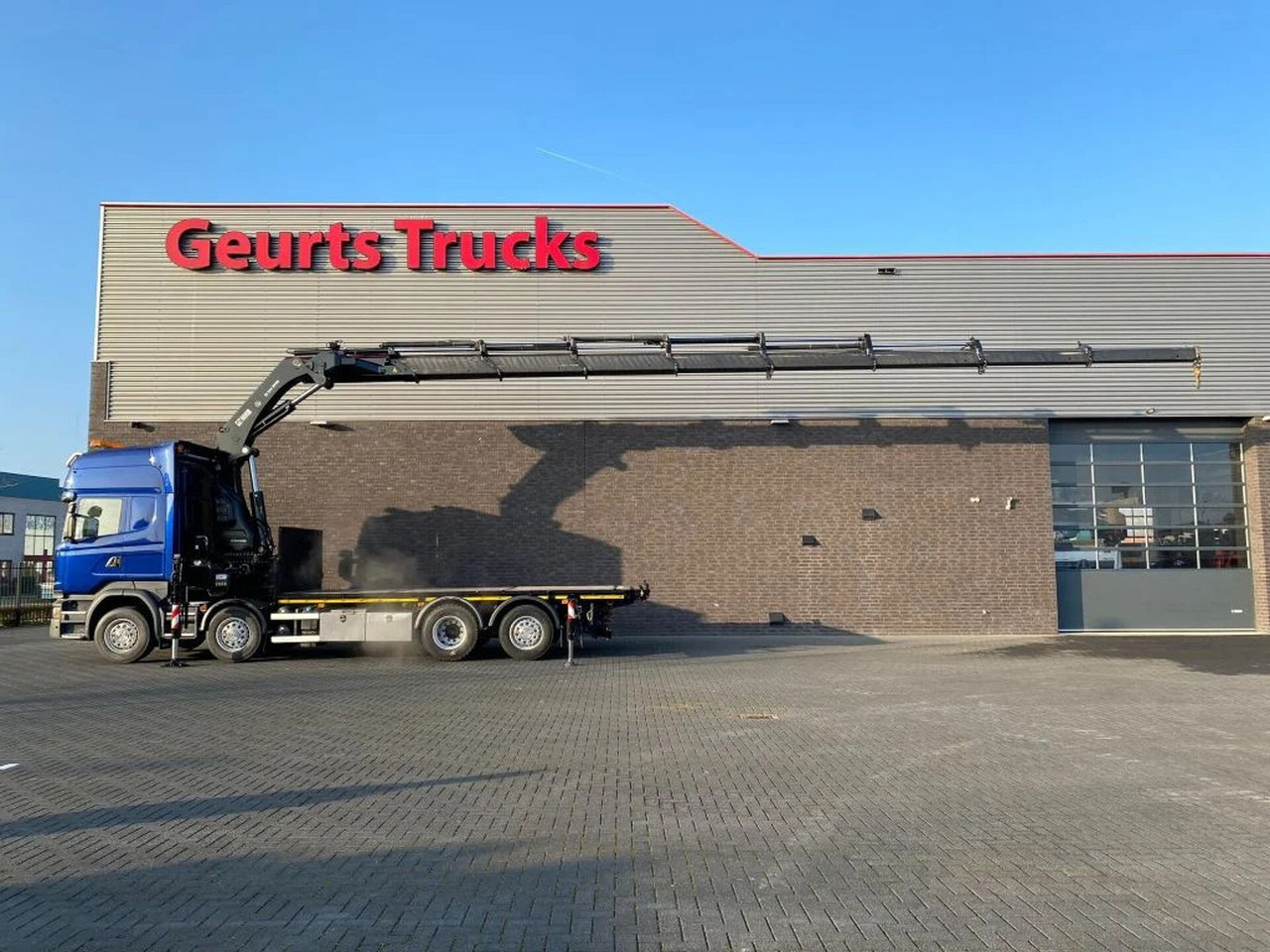 Scania R580 V8 8X2 + HIAB XS 544 E-8 HIPRO KRAAN/KRAN/C - Φορτηγό με γερανό: φωτογραφία 1 Scania R580 V8 8X2 + HIAB XS 544 E-8 HIPRO KRAAN/KRAN/C - Φορτηγό με γερανό: φωτογραφία 1