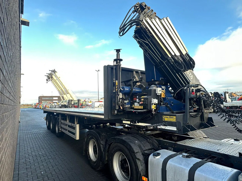 TURBO ,S HOET SC33AA KRAAN/KRAN/CRANE - Επικαθήμενο πλατφόρμα/ Καρότσα: φωτογραφία 5 TURBO ,S HOET SC33AA KRAAN/KRAN/CRANE - Επικαθήμενο πλατφόρμα/ Καρότσα: φωτογραφία 5