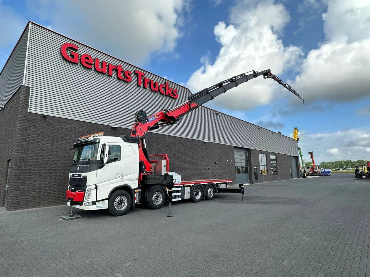 Volvo FH 540 8X2 MET HMF 9520K-K6 + JIB FJ2000-K6 KRAA - Φορτηγό με γερανό: φωτογραφία 2 Volvo FH 540 8X2 MET HMF 9520K-K6 + JIB FJ2000-K6 KRAA - Φορτηγό με γερανό: φωτογραφία 2