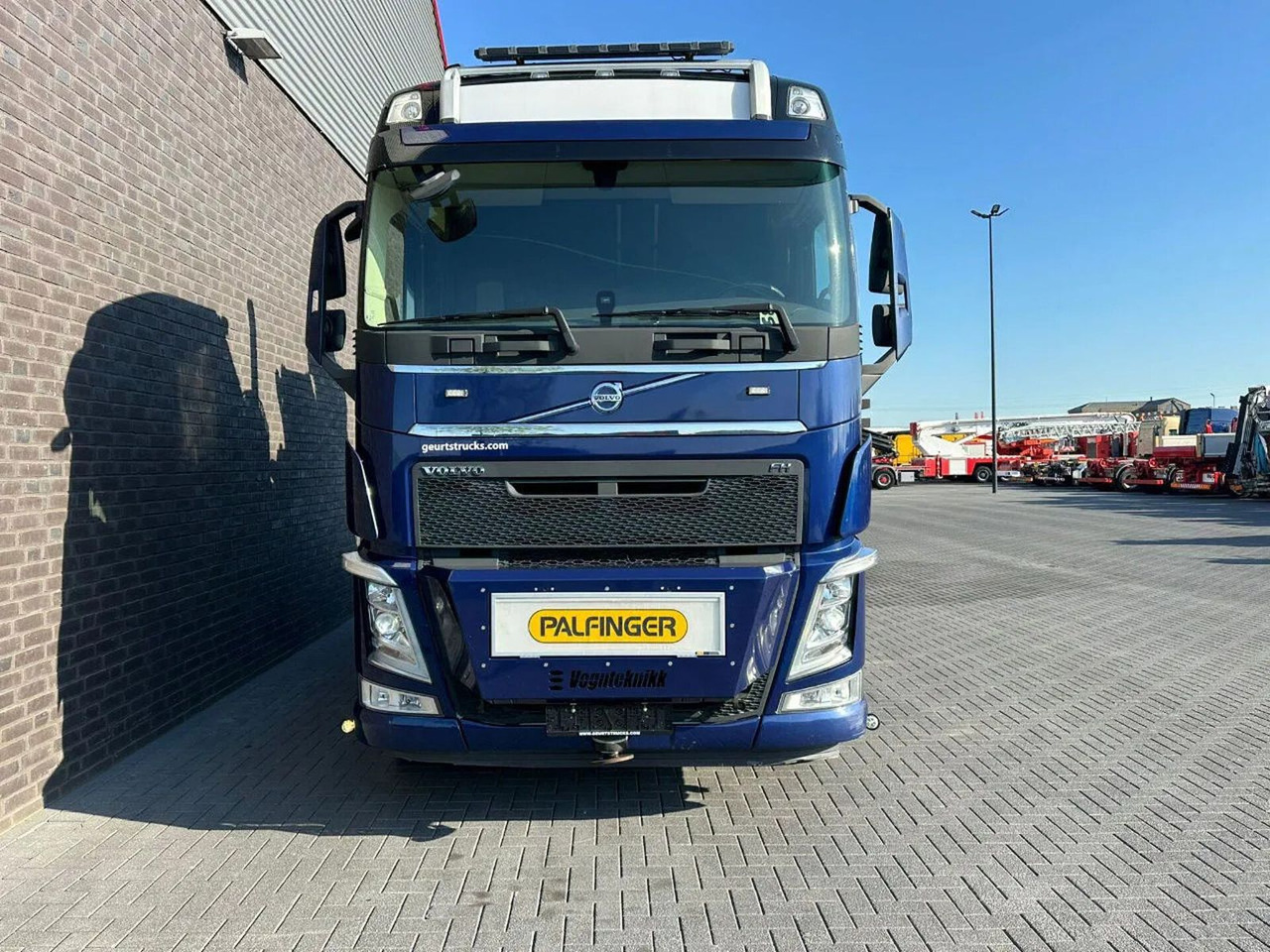 Τράκτορας Volvo FH 540 8X4 TREKKER / BAKWAGEN MET PALFINGER PK13: φωτογραφία 14