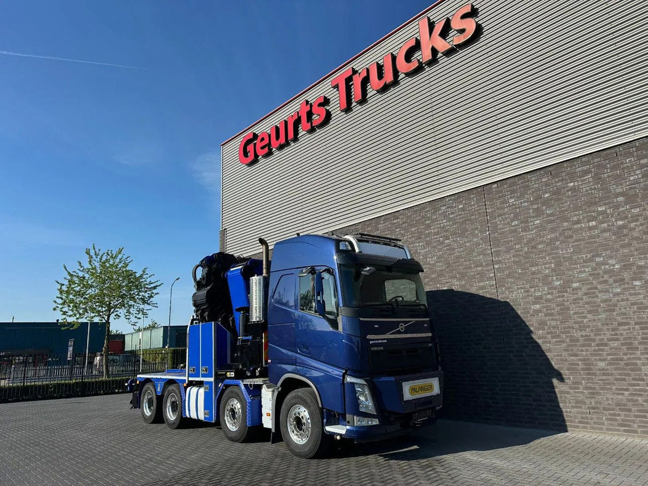Τράκτορας Volvo FH 540 8X4 TREKKER / BAKWAGEN MET PALFINGER PK13: φωτογραφία 12