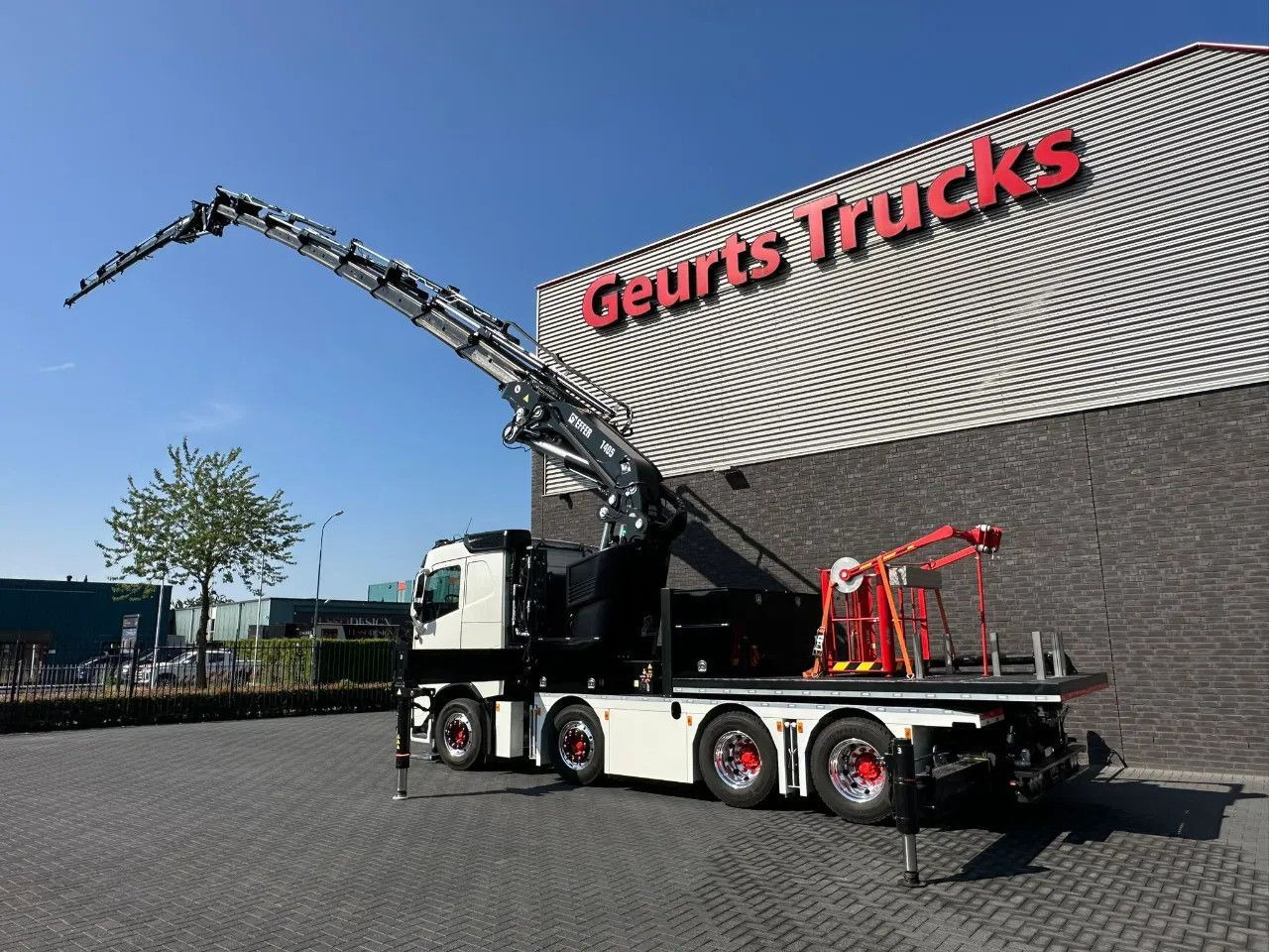 Volvo FH 540 8X4F R TREKKER / BAKWAGEN MET EFFER 1405/ - Τράκτορας: φωτογραφία 3 Volvo FH 540 8X4F R TREKKER / BAKWAGEN MET EFFER 1405/ - Τράκτορας: φωτογραφία 3