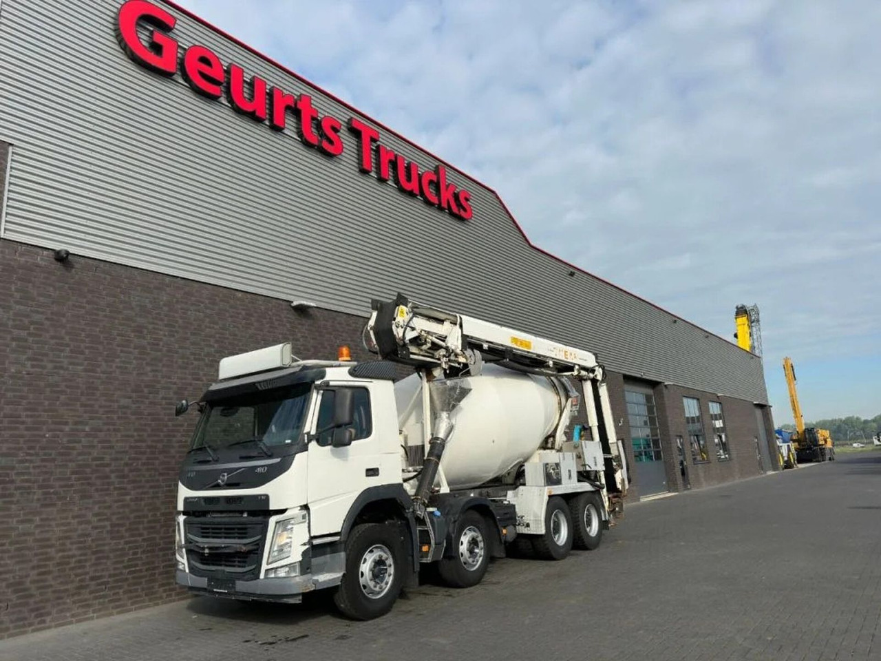 Volvo FM 410 8X4 + STETTER 9 M3 MIXER/MISCHER + THEAM - Μπετονιέρα φορτηγό: φωτογραφία 2 Volvo FM 410 8X4 + STETTER 9 M3 MIXER/MISCHER + THEAM - Μπετονιέρα φορτηγό: φωτογραφία 2