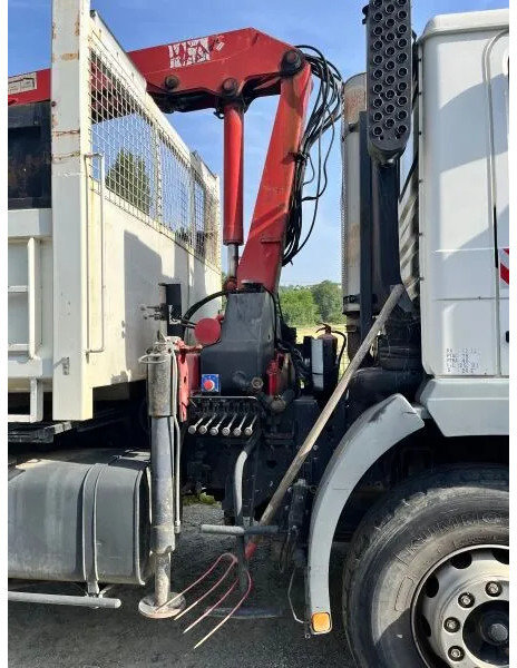 Φορτηγό ανατρεπόμενο, Φορτηγό με γερανό MAN 19.310 4x2 Kipper with HMF 1463K2 Crane: φωτογραφία 10