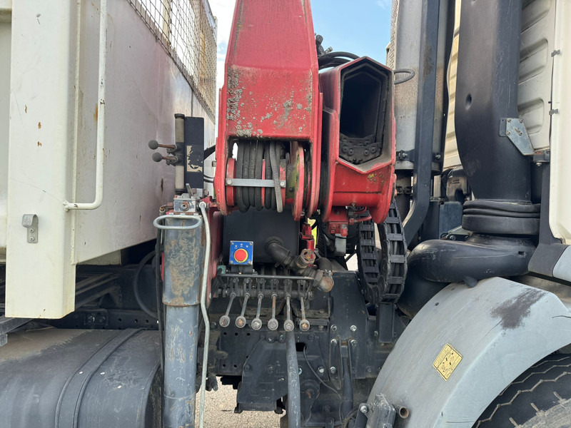 Φορτηγό ανατρεπόμενο, Φορτηγό με γερανό MAN 19.310 4x2 Kipper with HMF 1463K2 Crane: φωτογραφία 13