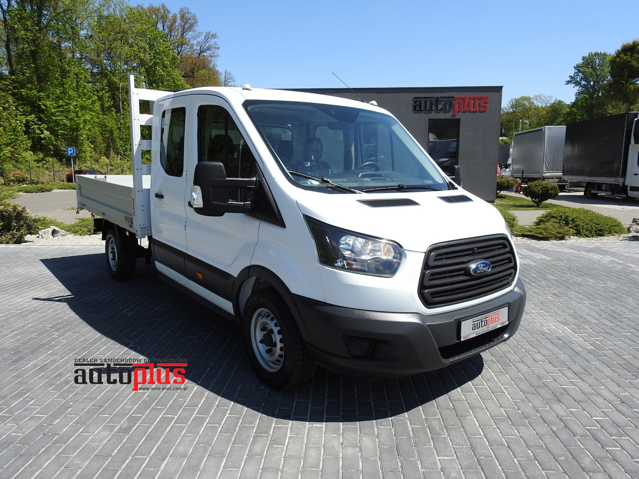 FORD TRANSIT STAKE BODY DOUBLE CABIN DOKA 7 SEATS AIR CONDITIONING  130HP - Διπλοκάμπινο ελαφρύ επαγγελματικό: φωτογραφία 1 FORD TRANSIT STAKE BODY DOUBLE CABIN DOKA 7 SEATS AIR CONDITIONING  130HP - Διπλοκάμπινο ελαφρύ επαγγελματικό: φωτογραφία 1
