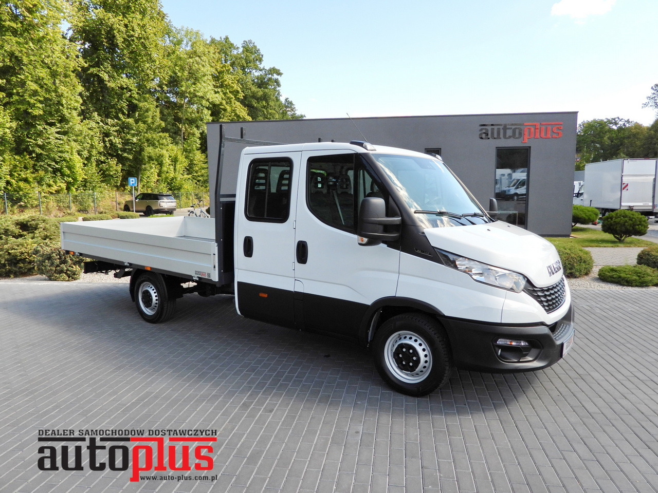 IVECO DAILY 35S14 STAKE BODY DOUBLE CABIN DOKA 7 SEATS CRUISE CONTROL AIR CONDITIONING 135HP - Διπλοκάμπινο ελαφρύ επαγγελματικό: φωτογραφία 1 IVECO DAILY 35S14 STAKE BODY DOUBLE CABIN DOKA 7 SEATS CRUISE CONTROL AIR CONDITIONING 135HP - Διπλοκάμπινο ελαφρύ επαγγελματικό: φωτογραφία 1