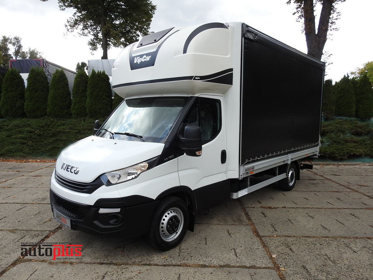 IVECO DAILY 35S18 TARPAULIN LIFT 8 PALLETS CRUISE CONTROL AIR CONDITIONING  180HP - Επαγγελματικό αυτοκίνητο με μουσαμά: φωτογραφία 1 IVECO DAILY 35S18 TARPAULIN LIFT 8 PALLETS CRUISE CONTROL AIR CONDITIONING  180HP - Επαγγελματικό αυτοκίνητο με μουσαμά: φωτογραφία 1