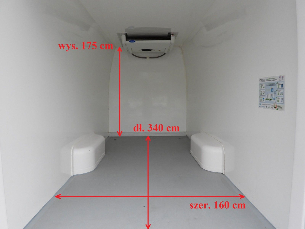 Επαγγελματικό αυτοκίνητο ψυγείο Iveco DAILY 35S14 KÜHLKASTENWAGEN -5*C STROMVERSORGUNG: φωτογραφία 13