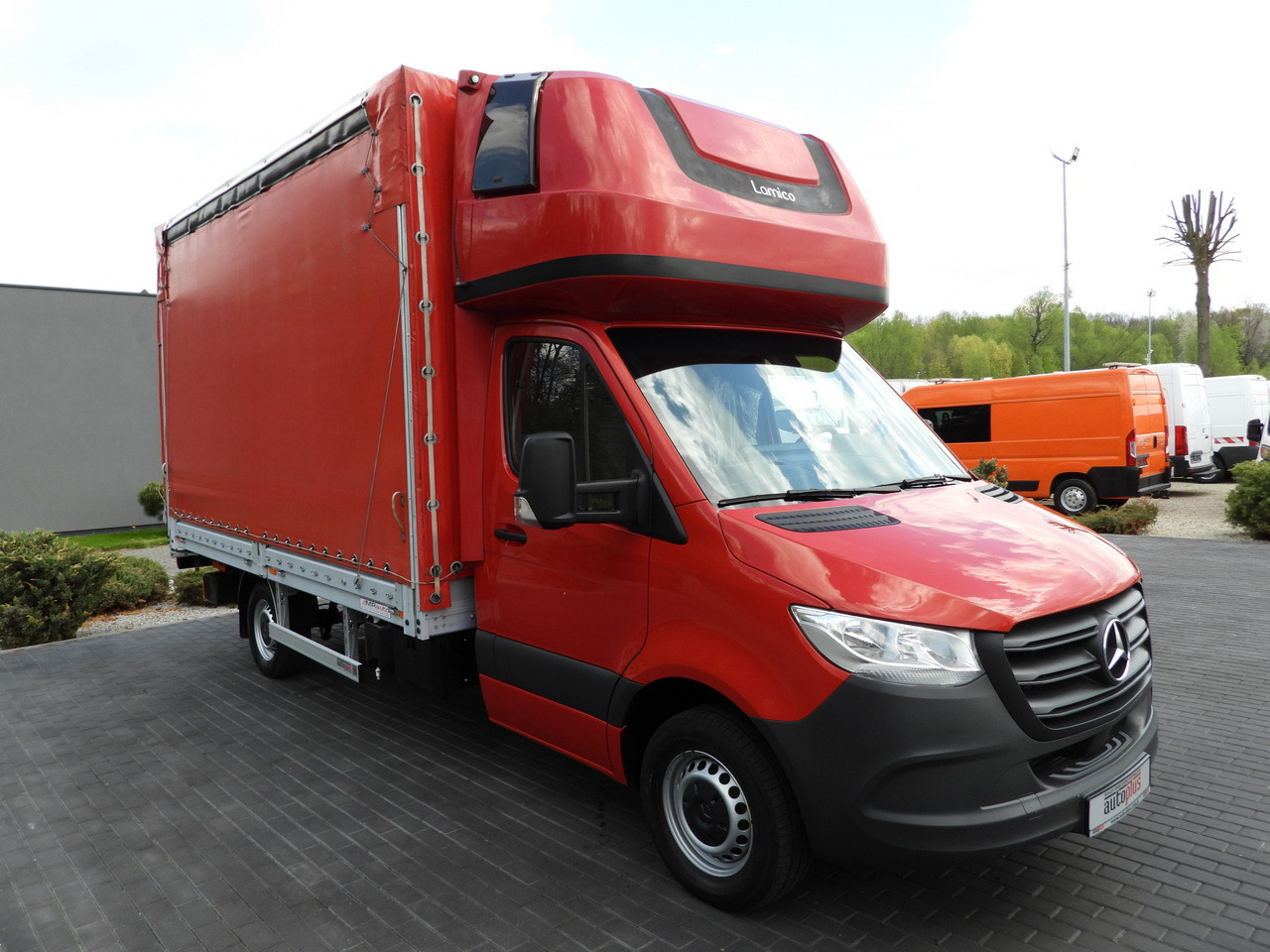 MERCEDES SPRINTER 316 8 PALLETS TARPAULIN LIFT CRUISE CONTROL AIR CONDITIONING 160HP - Επαγγελματικό αυτοκίνητο με μουσαμά: φωτογραφία 4 MERCEDES SPRINTER 316 8 PALLETS TARPAULIN LIFT CRUISE CONTROL AIR CONDITIONING 160HP - Επαγγελματικό αυτοκίνητο με μουσαμά: φωτογραφία 4