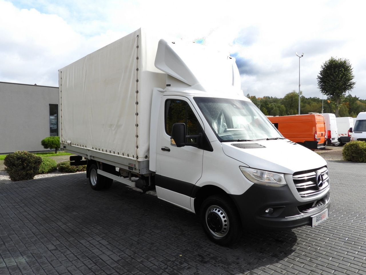 MERCEDES SPRINTER 316 TARPAULIN 10 PALLETS TWIN WHEELS AIR CONDITIONING  165HP - Επαγγελματικό αυτοκίνητο με μουσαμά: φωτογραφία 4 MERCEDES SPRINTER 316 TARPAULIN 10 PALLETS TWIN WHEELS AIR CONDITIONING  165HP - Επαγγελματικό αυτοκίνητο με μουσαμά: φωτογραφία 4