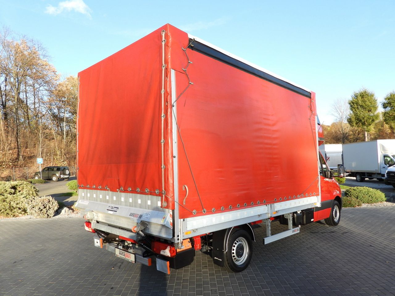 MERCEDES SPRINTER 316 TARPAULIN LIFT 8 PALLETS WEBASTO CRUISE CONTROL AIR CONDITIONING 160HP - Επαγγελματικό αυτοκίνητο με μουσαμά: φωτογραφία 3 MERCEDES SPRINTER 316 TARPAULIN LIFT 8 PALLETS WEBASTO CRUISE CONTROL AIR CONDITIONING 160HP - Επαγγελματικό αυτοκίνητο με μουσαμά: φωτογραφία 3